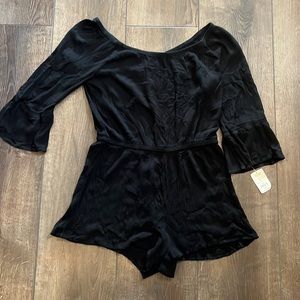 MUDD Off the Shoulder Romper